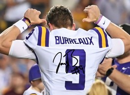 JOE BURROW SIGNED PHOTO 8X10 RP AUTOGRAPHED JOEY BURREAUX LSU TIGERS VS ... - $19.99