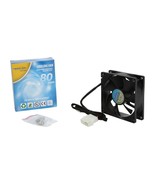 MASSCOOL FD08025S1M4 80mm Case Cooling Fan - £7.43 GBP