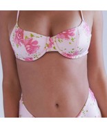 Frankie’s Bikini Sydney Sweeney Zola Top Camilla Botton Shine floral NWT... - £56.51 GBP