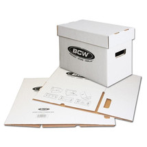 BCW Short Comic Storage Box Double Thickness, Stackable, 150-175 Current Comics - £13.02 GBP
