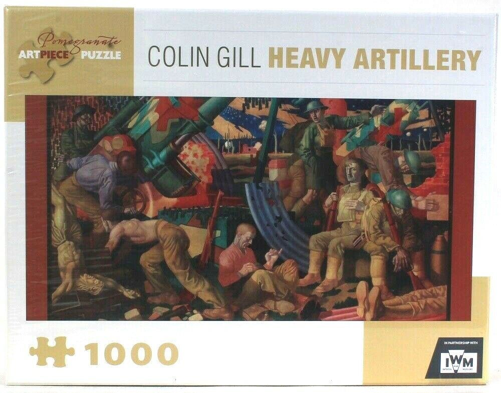 Pomegranate 32" X 16" Colin Gill Heavy Artillery 1000 ArtPiece Puzzle - £18.87 GBP