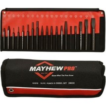 Mayhew Pro 19 Piece Punch and Chisel Set Made in the USA - £153.23 GBP