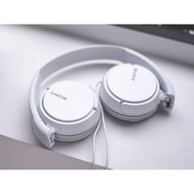 Sony MDR-ZX110  Series Over Ear Headband Headphones - White - $15.99