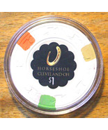 (1) $1. Horseshoe Casino Chip - Cleveland, Ohio - 2012 - $8.59