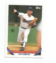 Nolan Ryan (Texas Rangers) 1993 Topps Card #700 - £3.93 GBP