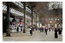 ptc2675 - Yorks. - Undercover, the New Railway Station in Leeds - print 6x4 - $2.80