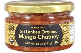 Trader Joe’s Sri Lankan Organic Mango Chutney - $386.37 MXN