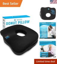 Orthopedic Donut Pillow: Memory Foam Chair Seat Cushion for Tailbone and... - $128.00
