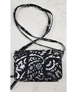 Vera Bradley Paisley Noir RFID All In One Crossbody Wallet  - $21.73 CAD
