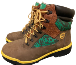 LIMITED Showtime Desus &amp; Mero New York Timberland Boots Size 10 Brown Boot - $157.49