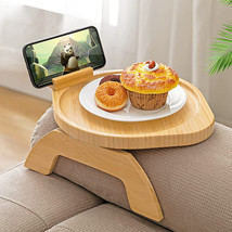 Bamboo Sofa Tray Home Decor Portable Folding - £33.51 GBP+