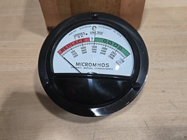 Marion Electrical Micromhos Conductivity Meter Dynamic Mutual Conductanc... - $68.35 CAD