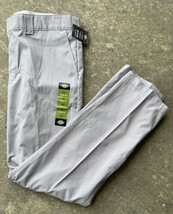 Dickies Men&#39;s Slim Fit Straight Leg Poplin Work Pants Tan / Khaki 36 X 34 NWT - £22.56 GBP