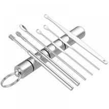 6pcs Ear Wax Pickers Kit Stainless Steel Ear Wax Remover Ear Pick Cleane... - £10.97 GBP