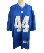 Bradshaw #44 NY Giants NFL Reebok Blue Jersey Size 50 - $34.74 CAD