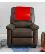 Slipcover RED Headrest Genuine Protector Cover Furniture Leather Recliner - $44.65+
