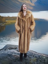 Red Raccoon Fur Coat Coats M Fast Shipping - €560,98 EUR