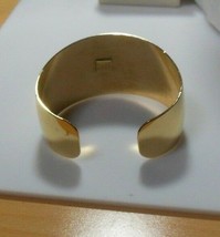Nine West Signed Gold-tone Cuff Bracelet - £14.61 GBP
