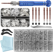 Eyeglass Repair Kit with Screws, Nose Pads and Eyeglass Screwdriver - 18... - $14.95