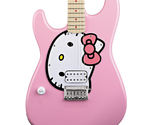 Fishbone Guitar  Pink Hello Kitty LEFT HANDED with Gig bag + Strap,+ picks - £208.03 GBP