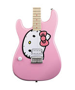 Fishbone Guitar  Pink Hello Kitty LEFT HANDED with Gig bag + Strap,+ picks - £203.66 GBP