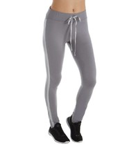 Pj Harlow tatum french terry legging rib waistband in Dark Silver - £30.05 GBP