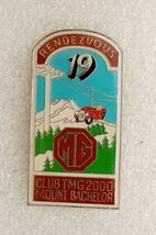 Vintage Jewelry Lapel Pin MG Club TMG Mt Bachelor Car Rendezvous 19 2000 - $14.84