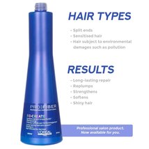 Loreal pro fiber recreate shampoo 1000ml 34 fl oz 846818 thumb200