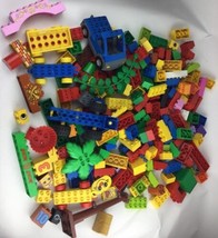 Huge Mixed Lot - Over 5 Lbs Of Genuine Lego Duplo Blocks Bricks Cars Trucks Tree - £42.68 GBP