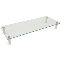 Glass Monitor Riser 22&quot; Wide Clear () - $48.99