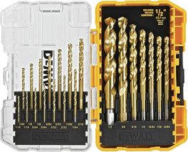 DEWALT Titanium Nitride Drill Bit Set, 21-Piece (DW1342) - £22.82 GBP