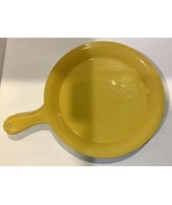 Steelite International England Yellow Handled Pie Pan - $44.65