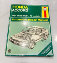 HAYNES 1984 THRU 1989 HONDA ACCORD AUTOMOTIVE REPAIR MANUAL *GOOD CONDIT... - £6.00 GBP