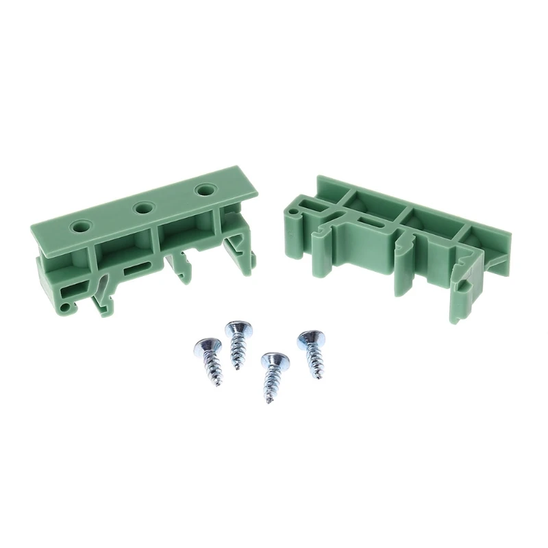 2pcs DIN 35mm Rail Adapter Circuit d Mounting cket Mount Holder Multi Tools DRG- - £44.66 GBP