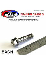 Titanium Lower Subframe Bolt shock absorber 921501711 KAWASAKI KDX220R 9... - £15.21 GBP