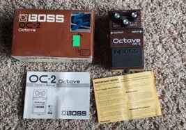 BOSS OC-2 Octave With Original Box 1997 Made in Taiwan ACA Effect Peda - £158.00 GBP