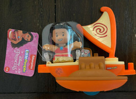 Fisher Price Disney Princess Float Parade Moana Little People Raft Boat NEW - £58.61 GBP