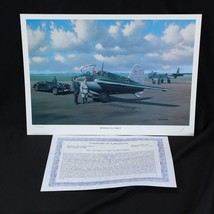 Stan Stokes Aviation Art Print Limited Ed Signed COA Herman&#39;s Comet WWII - $39.19