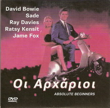 Absolute Beginners David Bowie Sade Ray Davies Patsy Kensit James Fox Pal Dvd - £7.85 GBP