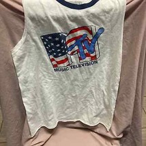 M TV Woman’s Tank Top Size S - £11.84 GBP