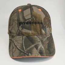 Firestone Tires Hat Hunting Fishing Cap Camo Adjustable Strap Camouflage - $12.86
