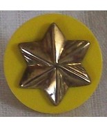 Vintage Brass Girl Scout Star Membership Pin - $225.80 MXN