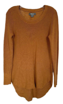 Natural Reflections Women&#39;s Sweater Top Long Sleeve Size S Caramel - £10.12 GBP