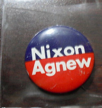 Unique Vintage Nixon Agnew Political Campaign Pinback - £12.61 GBP
