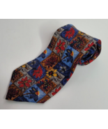 Fumaggalli&#39;s Men&#39;s Pure Silk Neck Tie Made in Spain Floral Flowers Garde... - $14.99