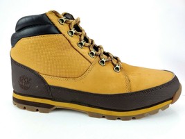 Timberland Earthkeepers Splitrock2 Hiker Euro Shoes Outdoor Size 9.5 Tan Wheat - $79.15