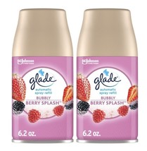 Glade Automatic Spray Refill, Air Freshener. Bubbly Berry Splash, 6.2 Oz. 2 PACK - £22.15 GBP