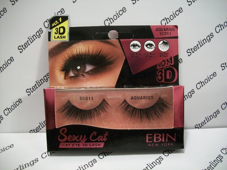 Ebin Sexy Cat Cat Eye 3D Lash #SC011 Aquarius - $7.42