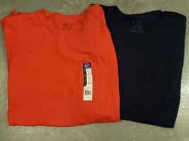 Lot Of 2 Fruit Of The Loom T-shirts Size 3XL Navy Blue And Red NEW - £15.14 GBP