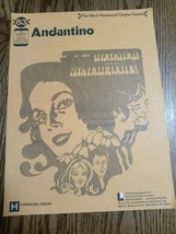 Andantino The New Hammond Organ Course 63 Sheet Music - £146.27 GBP